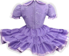 Lily Custom Fit Lavender Taffeta Bows Adult Sissy Dress by Leanne's