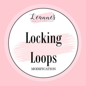 Add Lockable Loops to Your Custom Fit Dress