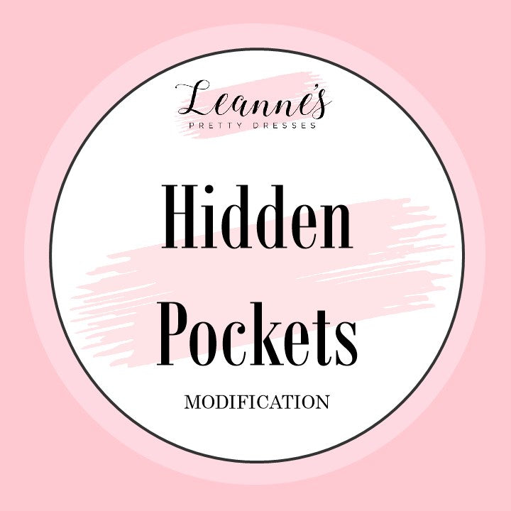 Add Hidden Pockets to Your Custom Fit Dress