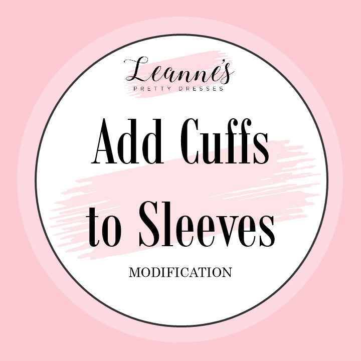 Add Cuffs to Sleeve Ends