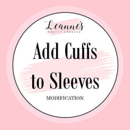 Add Cuffs to Sleeve Ends