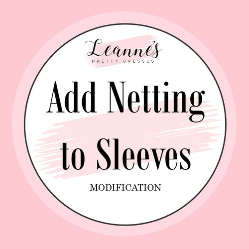 Add Netting Stiffener to Sleeves