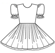 Carma Custom Fit Adult Little Girl Baby Sissy Trial Dress 4 New Measurements by Leanne's